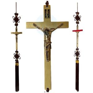 INRI 54” Metal Wall Crucifix